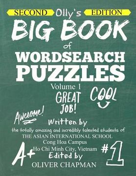 portada OLLY'S BIG BOOK OF WORDSEARCH PUZZLES - Volume 1 Second Edition (in English)
