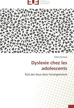 portada Dyslexie Chez Les Adolescents