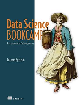 portada Data Science Bookcamp: Five Real-World Python Projects (en Inglés)