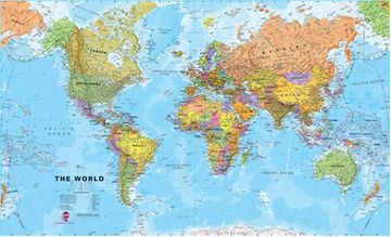 portada World Political Map 1 : 20 000 000
