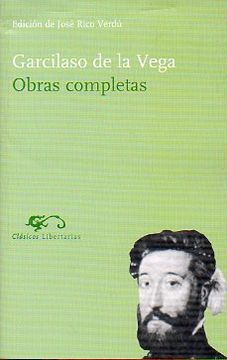 portada obras completas. edición de josé rico verdú.