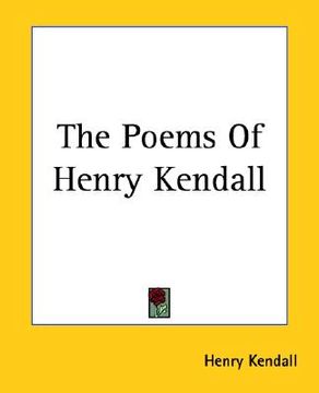 portada the poems of henry kendall (en Inglés)