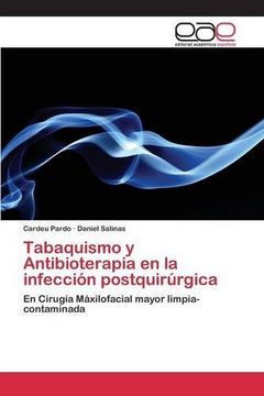 portada Tabaquismo y Antibioterapia en la infección postquirúrgica