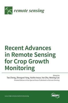 portada Recent Advances in Remote Sensing for Crop Growth Monitoring