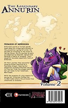 portada The Legendary Annu'rin vol 2: Princess of Merrieden (in English)