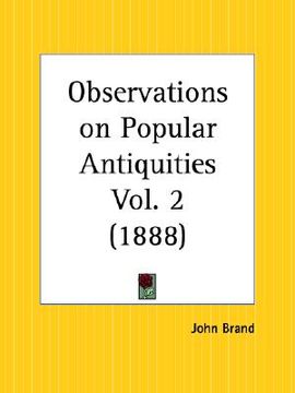 portada observations on popular antiquities part 2 (en Inglés)