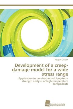 portada Development of a creep-damage model for a wide stress range
