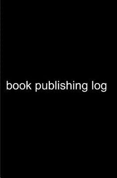 portada Book Publishing Log: Kindle, Createspace, Ebook Publishers