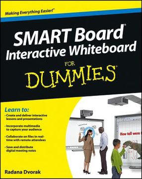 portada smart board interactive whiteboard for dummies (en Inglés)