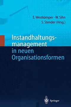 portada Instandhaltungsmanagement in Neuen Organisationsformen (en Alemán)