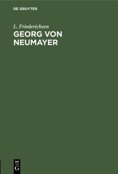 portada Georg von Neumayer (German Edition) [Hardcover ] (en Alemán)