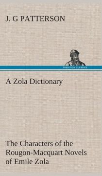 portada A Zola Dictionary the Characters of the Rougon-Macquart Novels of Emile Zola