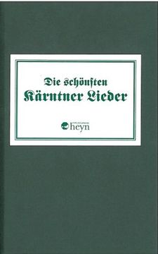 portada Die schönsten Kärntnerlieder (in German)