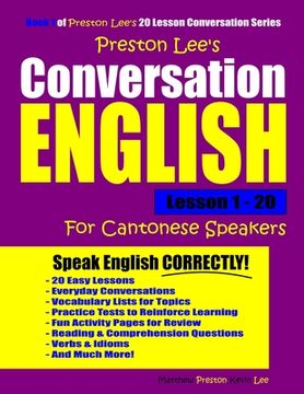 portada Preston Lee's Conversation English For Cantonese Speakers Lesson 1 - 20 (en Inglés)