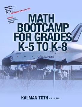 portada Math Bootcamp for Grades K-5 to K-8 (en Inglés)