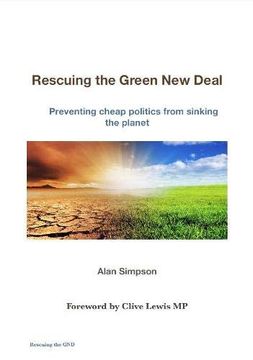 portada Rescuing the Green new Deal (en Inglés)