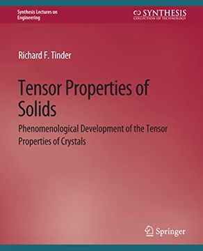 portada Tensor Properties of Solids, Part One: Equilibrium Tensor Properties of Solids