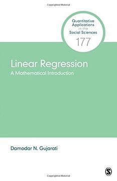 portada Linear Regression: A Mathematical Introduction (Quantitative Applications in the Social Sciences) (en Inglés)
