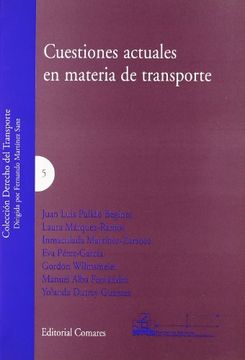 portada Cuestiones actuales en materia de transporte (in Spanish)