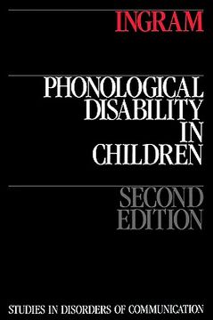 portada phonological disability in children (en Inglés)