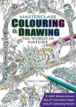 portada Masterclass Colouring & Drawing: The World of Nature (en Inglés)