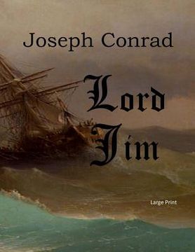portada Lord Jim: Large Print (in English)