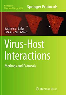 portada Virus-Host Interactions: Methods and Protocols (Methods in Molecular Biology, 1064) (en Inglés)