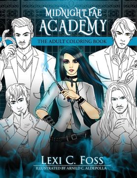 portada Midnight Fae Academy Coloring Book (in English)