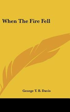 portada when the fire fell (in English)