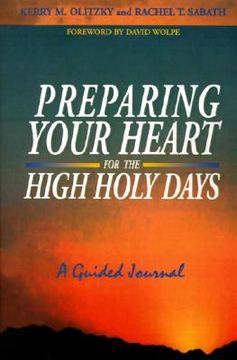 portada preparing your heart for the high holy days: a guided journal