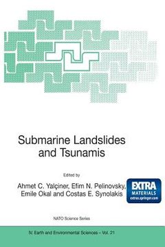 portada submarine landslides and tsunamis: proceedings of the nato advanced research workshop on underwater ground failures on tsunami generation, modeling, r