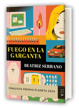 portada Fuego en la Garganta: Finalista Premio Planeta 2024