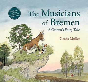 portada The Musicians of Bremen: A Grimm'S Fairy Tale (en Inglés)