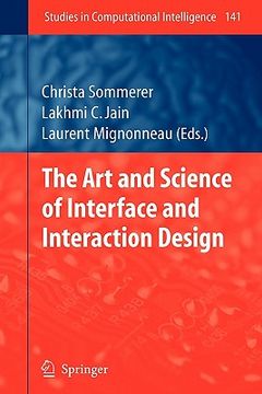 portada the art and science of interface and interaction design (vol. 1) (en Inglés)