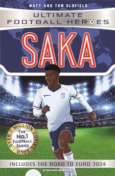 portada Saka (Ultimate Football Heroes - International Edition) - Includes the Road to Euro 2024!  Collect Them All!