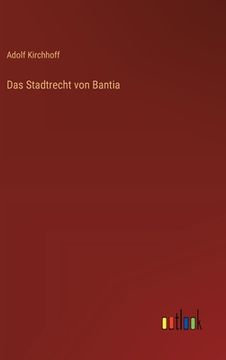 portada Das Stadtrecht von Bantia (en Alemán)