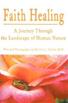 portada faith healing: a journey through the landscape of human nature
