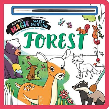 portada Forest: Mess-Free Magic Water Painting