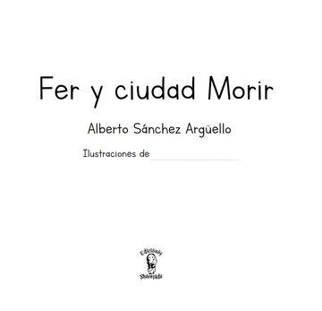 portada Fer y Ciudad Morir (in Spanish)