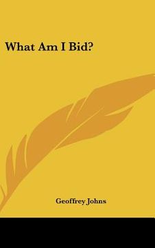 portada what am i bid? (in English)