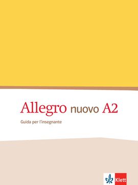 portada Allegro nuovo A2: Guida per l'insegnante (en Italiano,Alemán)