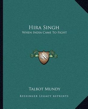 portada hira singh: when india came to fight (en Inglés)