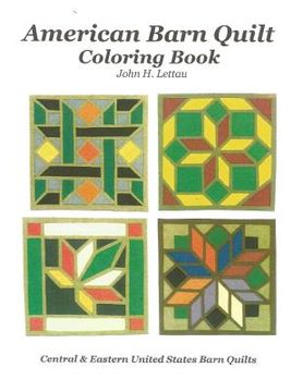 portada American Barn Quilt Coloring Book (en Inglés)