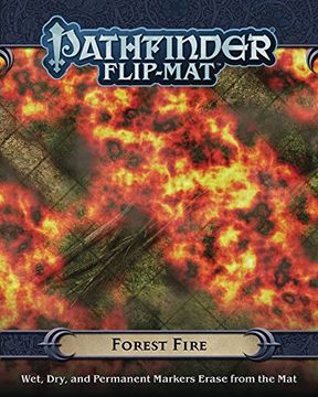 portada Pathfinder Flip-Mat: Forest Fire (en Inglés)