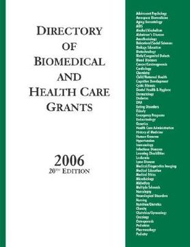 portada directory of biomedical and health care grants 2006 (en Inglés)