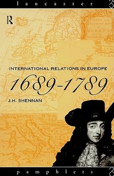 portada international relations in europe, 1689-1789 (en Inglés)