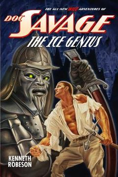 portada Doc Savage: The Ice Genius (en Inglés)
