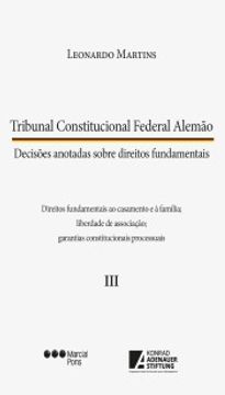 portada Tribunal Constitucional Federal Alemao Decisões Anotadas 