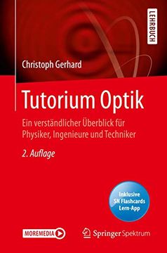 portada Tutorium Optik: Ein Verständlicher Überblick für Physiker, Ingenieure und Techniker (en Alemán)