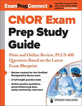 portada Cnor® Exam Prep Study Guide: Print and Online Review, Plus 400 Questions Based on the Latest Exam Blueprint (in English)